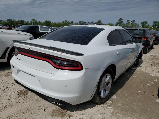 2C3CDXBG8MH608455 - 2021 DODGE CHARGER SXT WHITE photo 3