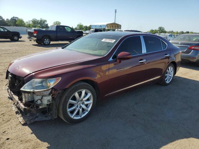 JTHGL46F475003486 - 2007 LEXUS LS 460L MAROON photo 1