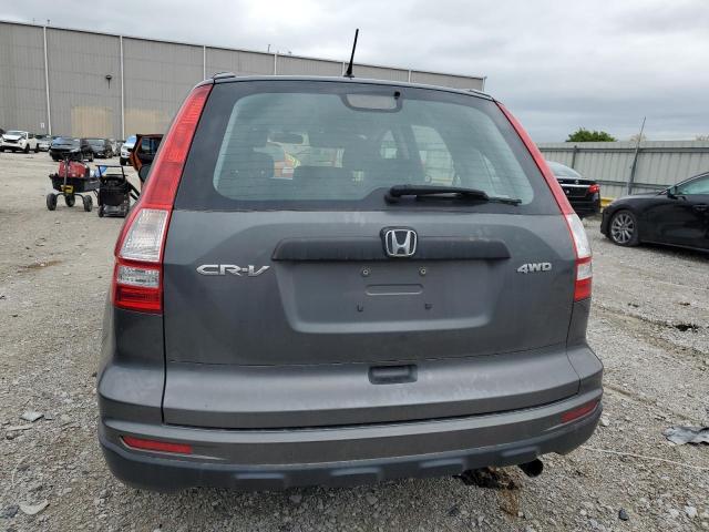 5J6RE4H36BL104650 - 2011 HONDA CR-V LX GRAY photo 6