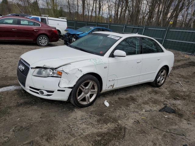 WAUDF78E17A239129 - 2007 AUDI A4 2.0T QUATTRO WHITE photo 1