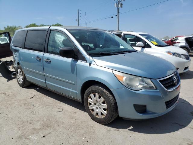 2V4RW4D15AR190391 - 2010 VOLKSWAGEN ROUTAN S BLUE photo 4