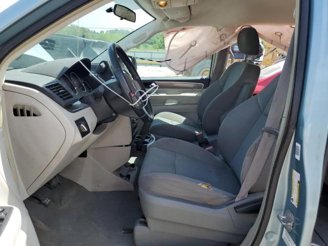 2V4RW4D15AR190391 - 2010 VOLKSWAGEN ROUTAN S BLUE photo 7