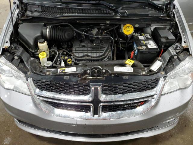 2C4RDGCG1FR576174 - 2015 DODGE GRAND CARA SXT SILVER photo 12