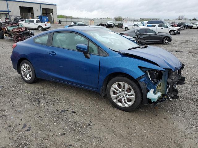 2HGFG3B52FH504006 - 2015 HONDA CIVIC LX BLUE photo 4