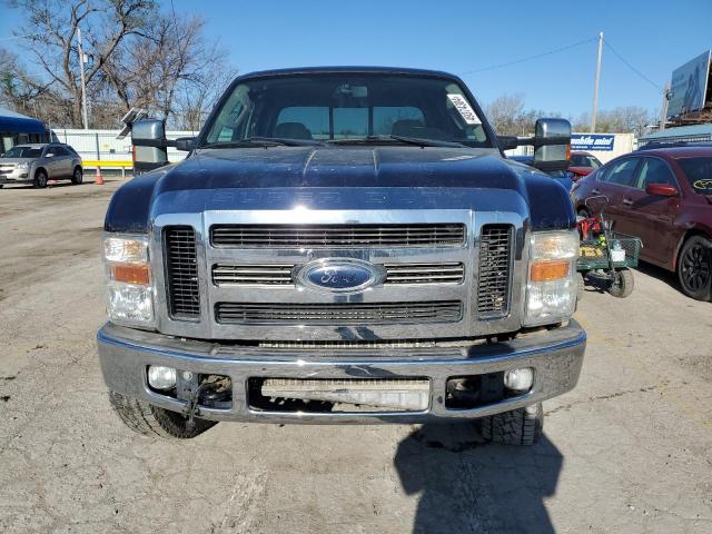 1FTWW31R08EA67526 - 2008 FORD F350 SRW SUPER DUTY BLUE photo 5