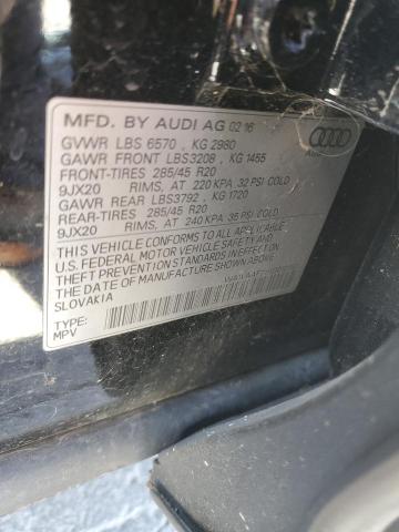 WA1VAAF71HD010192 - 2017 AUDI Q7 PRESTIGE 黑色 照片 13