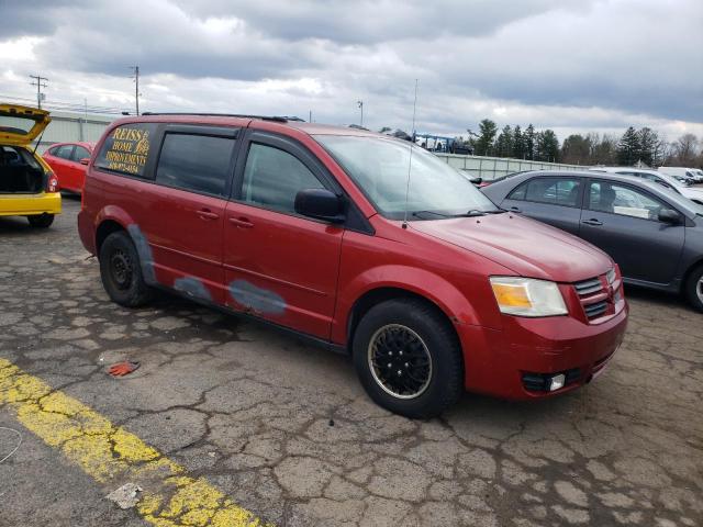 2D4RN4DEXAR126284 - 2010 DODGE GRAND CARA SE RED photo 4