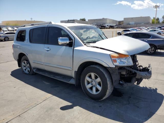 5N1AA0ND3AN611296 - 2010 NISSAN ARMADA SE GRAY photo 4