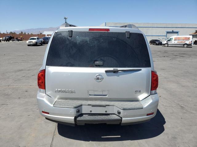 5N1AA0ND3AN611296 - 2010 NISSAN ARMADA SE GRAY photo 6