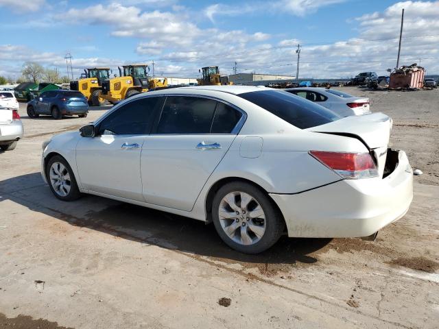 1HGCP36808A025592 - 2008 HONDA ACCORD EXL WHITE photo 2