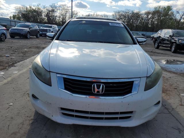 1HGCP36808A025592 - 2008 HONDA ACCORD EXL WHITE photo 5