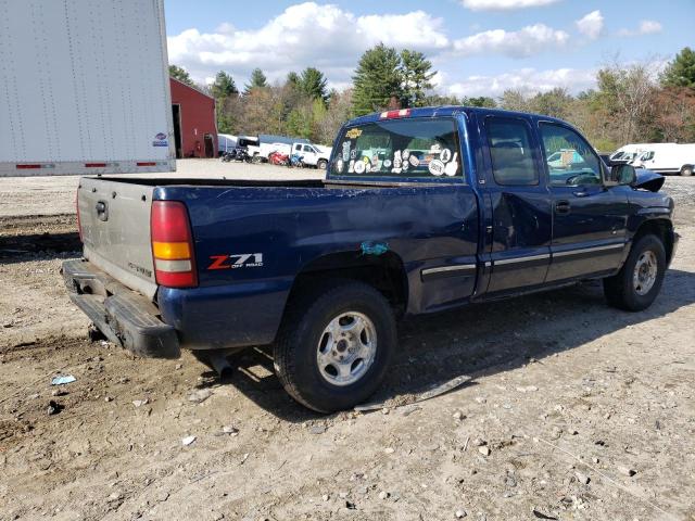 2GCEK19V621368971 - 2002 CHEVROLET silverado K1500 BLUE photo 3