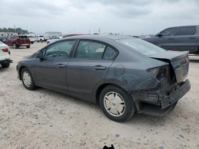 2HGFB2F63CH556283 - 2012 HONDA CIVIC HF GRAY photo 2