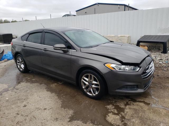 3FA6P0H76DR140413 - 2013 FORD FUSION SE GRAY photo 4