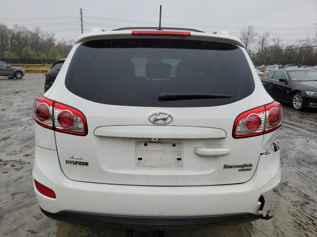 5NMSHDAG4AH395337 - 2010 HYUNDAI SANTA FE SE WHITE photo 6