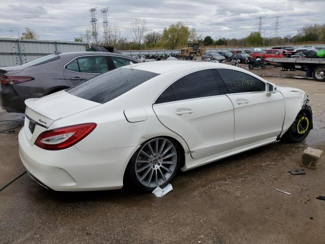 WDDLJ9BB7HA192669 - 2017 MERCEDES-BENZ CLS 550 4MATIC WHITE photo 3