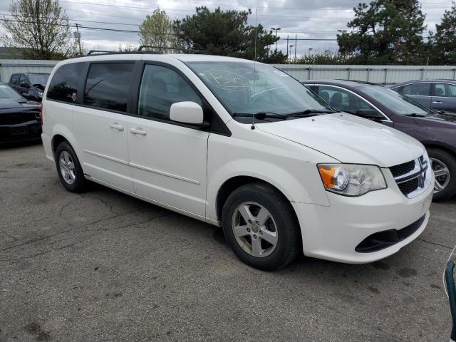 2C4RDGCG2DR553001 - 2013 DODGE GRAND CARA SXT WHITE photo 4