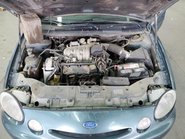 1FALP52U9TG311868 - 1996 FORD TAURUS GL GREEN photo 11