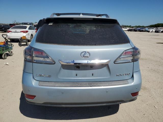 2T2ZK1BA9AC014205 - 2010 LEXUS RX 350 BLUE photo 6