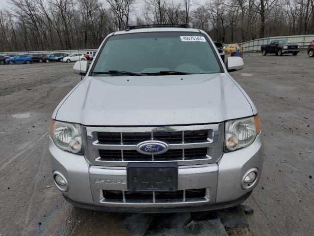 1FMCU9EG1CKA50714 - 2012 FORD ESCAPE LIMITED SILVER photo 5