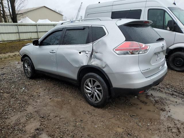 5N1AT2MV4FC834692 - 2015 NISSAN ROGUE S SILVER photo 2