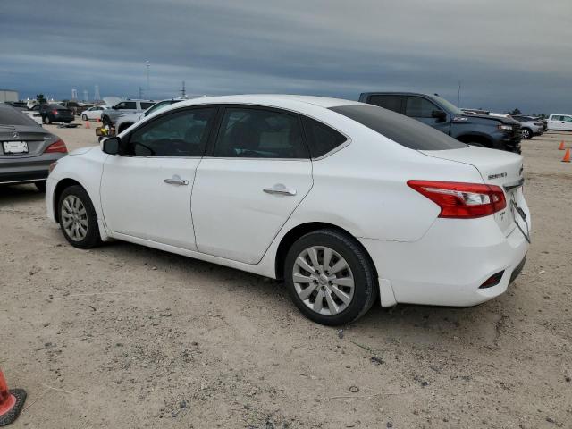 3N1AB7AP9HY333496 - 2017 NISSAN SENTRA S WHITE photo 2