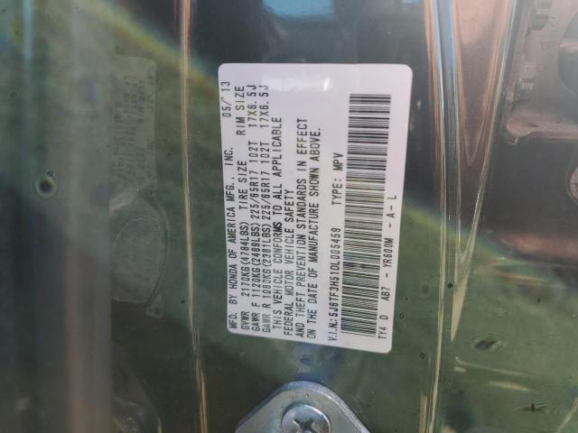 5J6TF3H51DL005459 - 2013 HONDA CROSSTOUR EXL ყავისფერი ფოტო 13