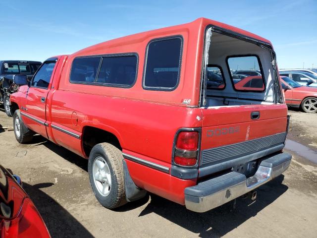 1B7HC16Y7VS296319 - 1997 DODGE RAM 1500 RED photo 2