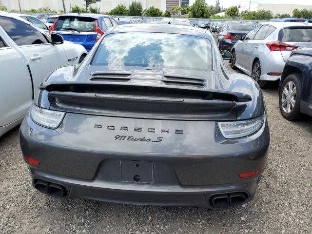 WP0AD2A90ES166886 - 2014 PORSCHE 911 TURBO GRAY photo 6