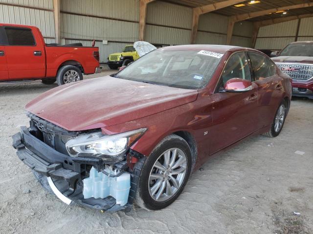 JN1BV7APXEM678093 - 2014 INFINITI Q50 BASE BURGUNDY photo 1