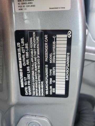 SJKCH5CP3JA056518 - 2018 INFINITI QX30 BASE Silber Foto 12