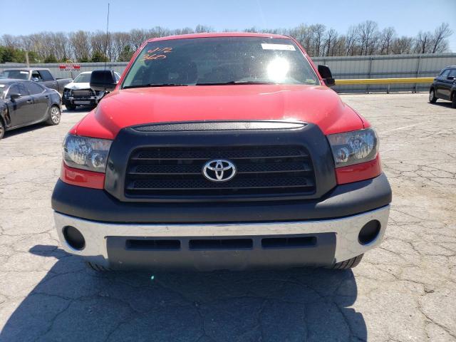 5TFRV54128X053391 - 2008 TOYOTA TUNDRA DOUBLE CAB RED photo 5