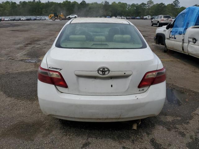 4T1BE46K97U588795 - 2007 TOYOTA CAMRY CE WHITE photo 6