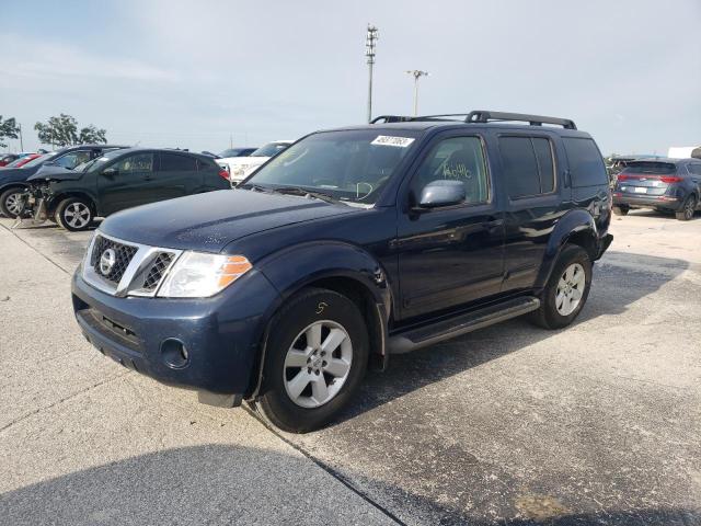 5N1AR18U68C632756 - 2008 NISSAN PATHFINDER S 蓝色 照片 1