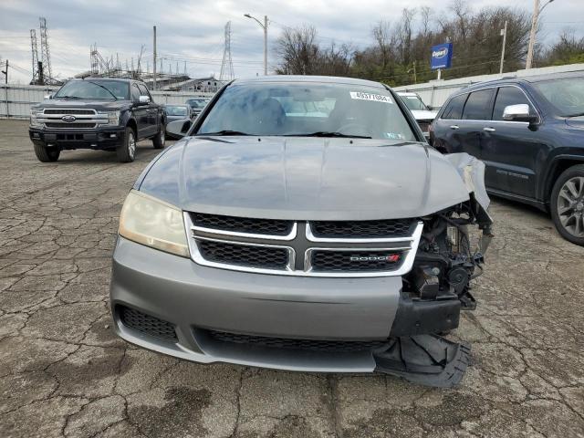 1C3CDZAB8DN665148 - 2013 DODGE AVENGER SE GRAY photo 5