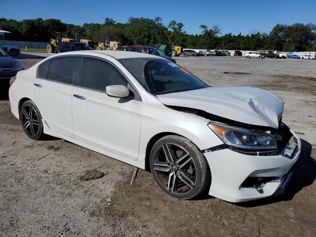 1HGCR2F61HA118334 - 2017 HONDA ACCORD SPORT WHITE photo 4