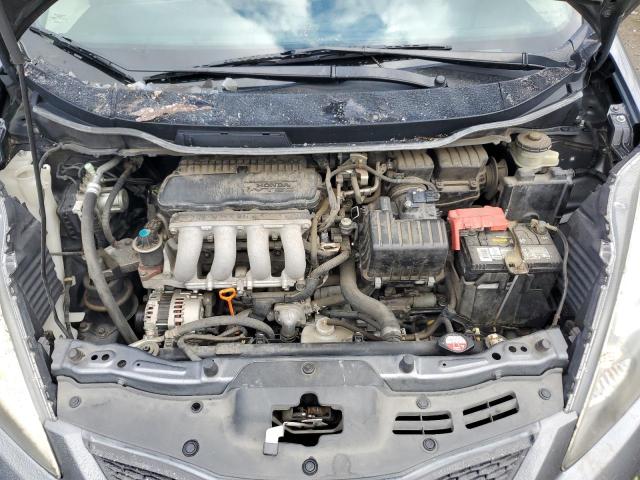 JHMGE8H33CC020290 - 2012 HONDA FIT GRAY photo 11