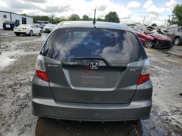 JHMGE8H33CC020290 - 2012 HONDA FIT GRAY photo 6