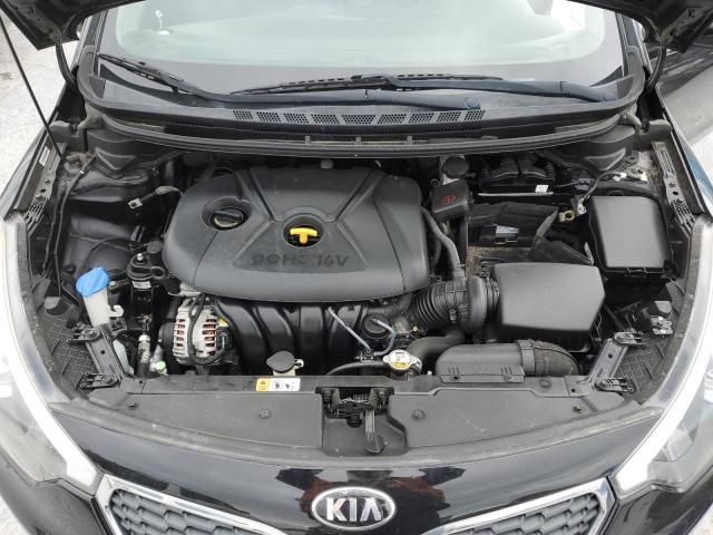 KNAFX4A62F5333258 - 2015 KIA FORTE LX BLACK photo 11