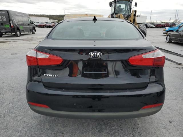 KNAFX4A62F5333258 - 2015 KIA FORTE LX BLACK photo 6