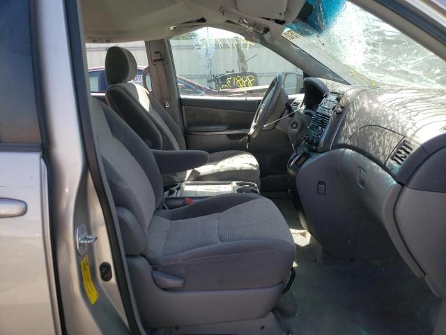 5TDZK23C18S109739 - 2008 TOYOTA SIENNA LE CE SILVER photo 5