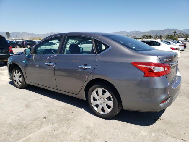 3N1AB7AP3GY297058 - 2016 NISSAN SENTRA S GRAY photo 2