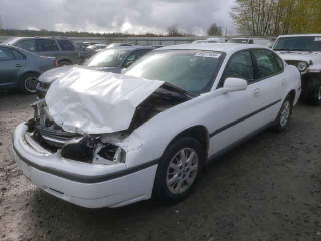 2G1WF52E6Y9156603 - 2000 CHEVROLET IMPALA WHITE photo 1