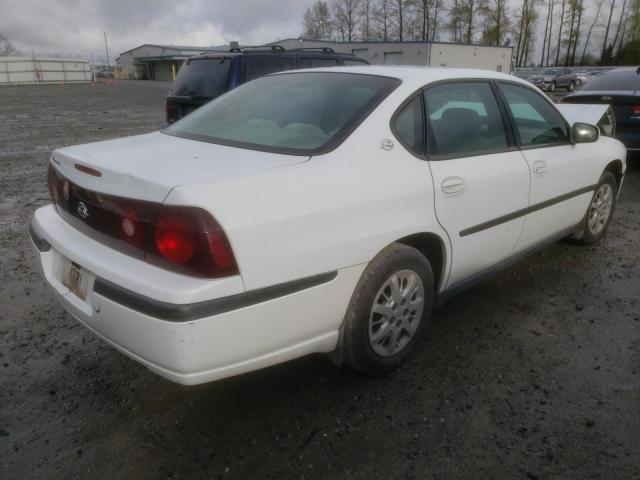 2G1WF52E6Y9156603 - 2000 CHEVROLET IMPALA WHITE photo 3