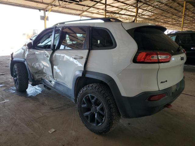 1C4PJMBS5GW341175 - 2016 JEEP CHEROKEE TRAILHAWK WHITE photo 2