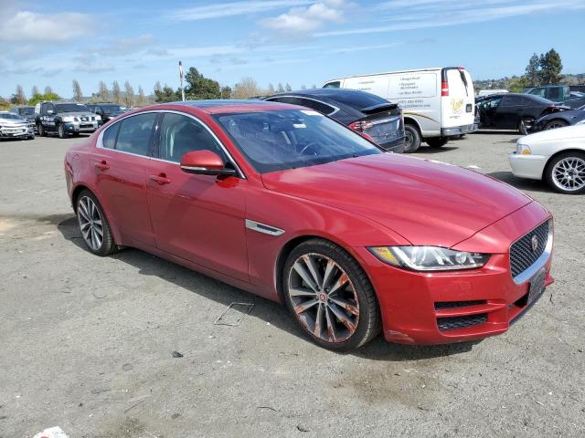 SAJAE4BV1HA967178 - 2017 JAGUAR XE PRESTIGE MAROON photo 4