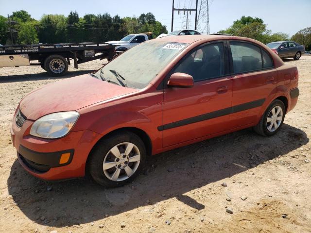 KNADE123666107993 - 2006 KIA RIO RED photo 1