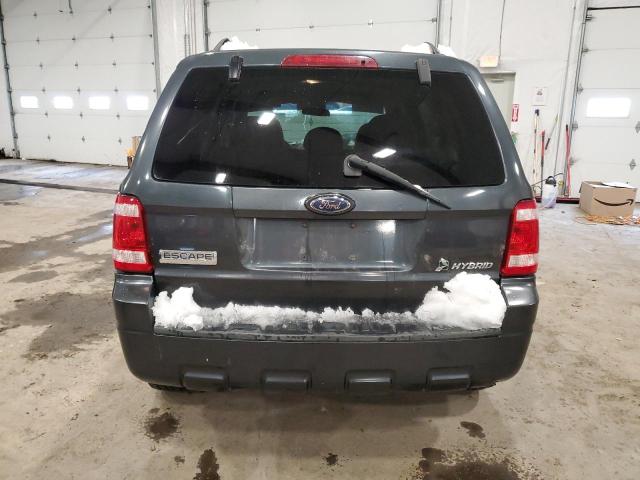 1FMCU59H98KC63722 - 2008 FORD ESCAPE HEV GRAY photo 6