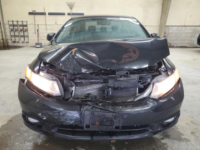 19XFB2F98CE305733 - 2012 HONDA CIVIC EXL BLACK photo 5