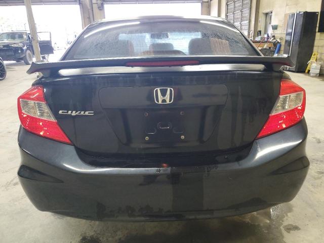 19XFB2F98CE305733 - 2012 HONDA CIVIC EXL BLACK photo 6